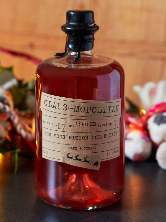 Clausmopolitan Christmas Cocktail