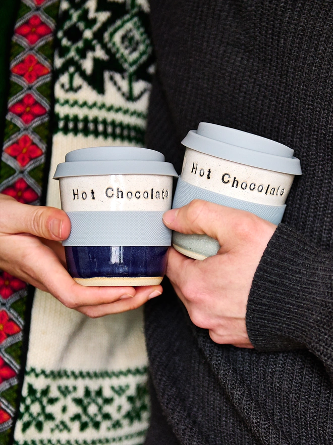 personalised hot chocolate mug