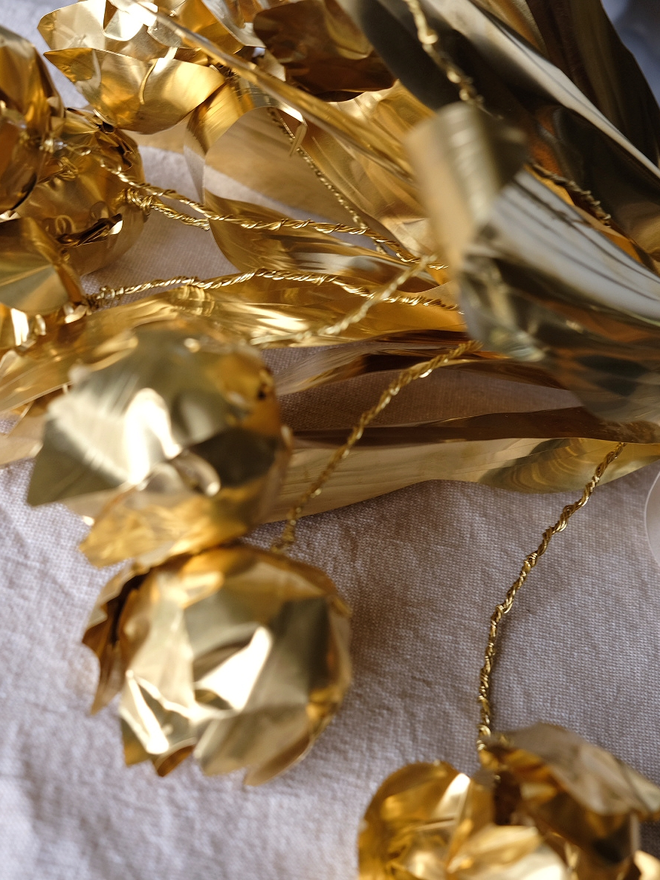 Brass Tulip Bouquet by artist Debbie Fairbrass