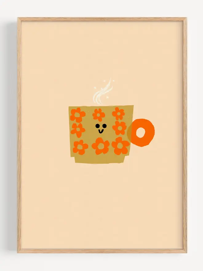 Happy Tea Giclee Print