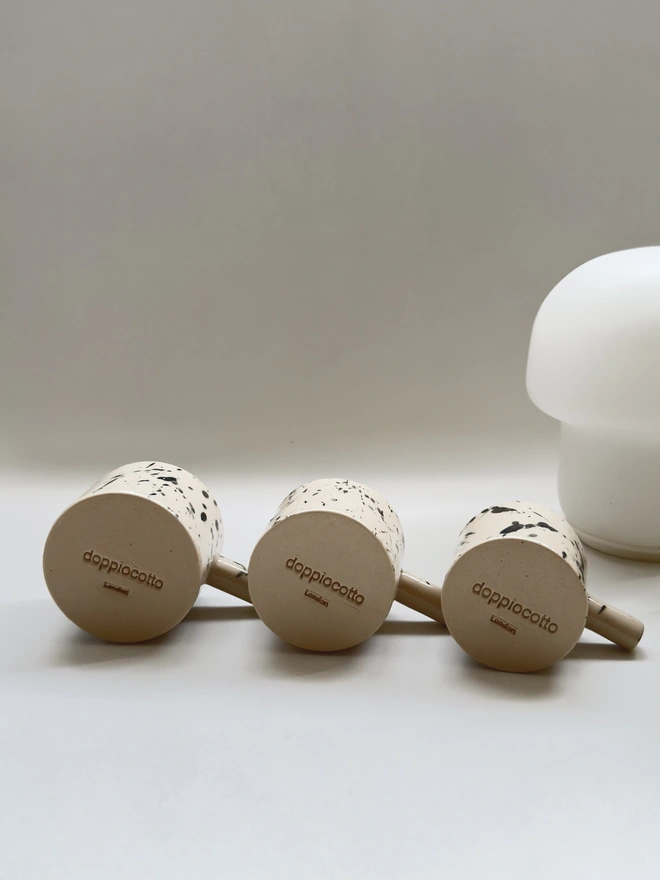 White Speckled Espresso Cup