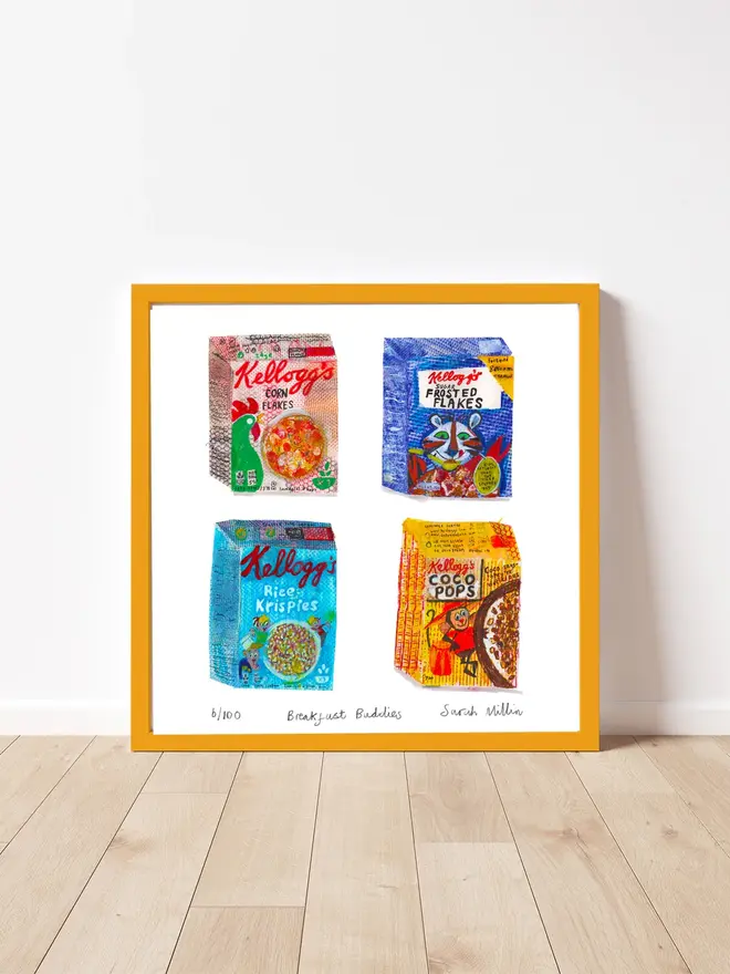 Breakfast Buddies Fine Art Print