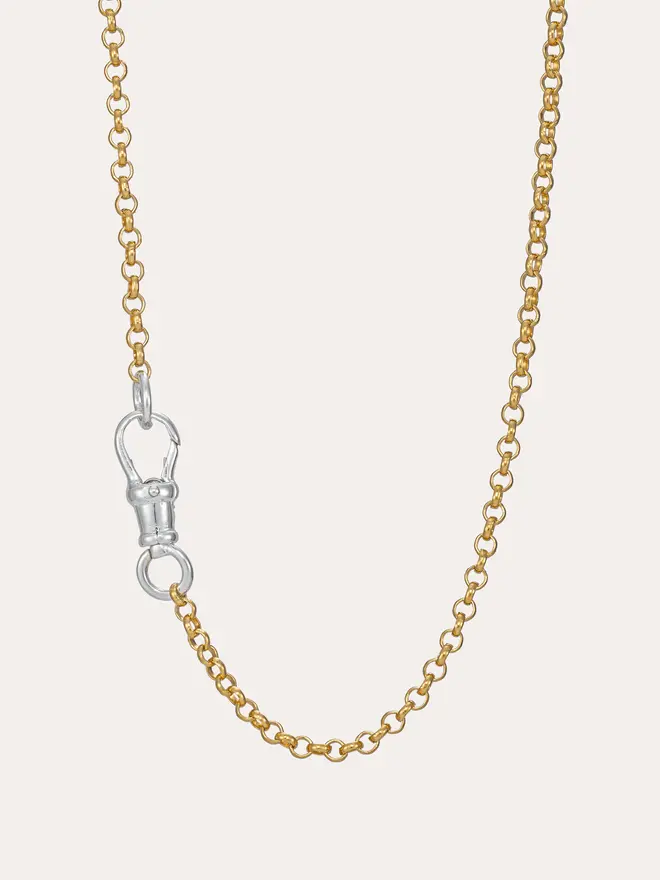 GoldChainSMILENecklace