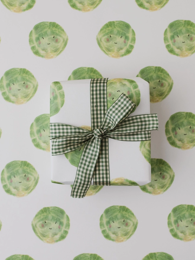 Brussel Sprout Gift Wrap