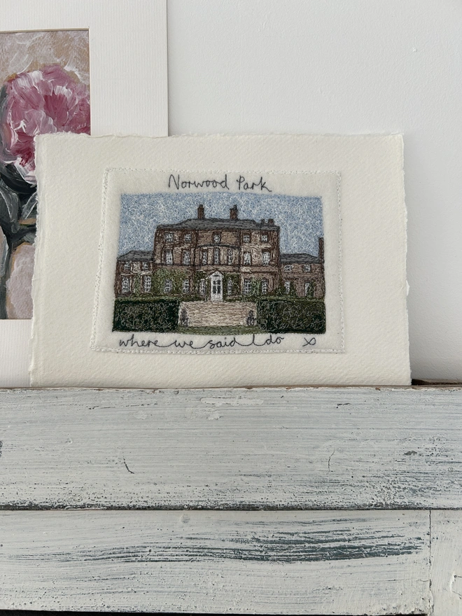 Special Place Embroidered Picture