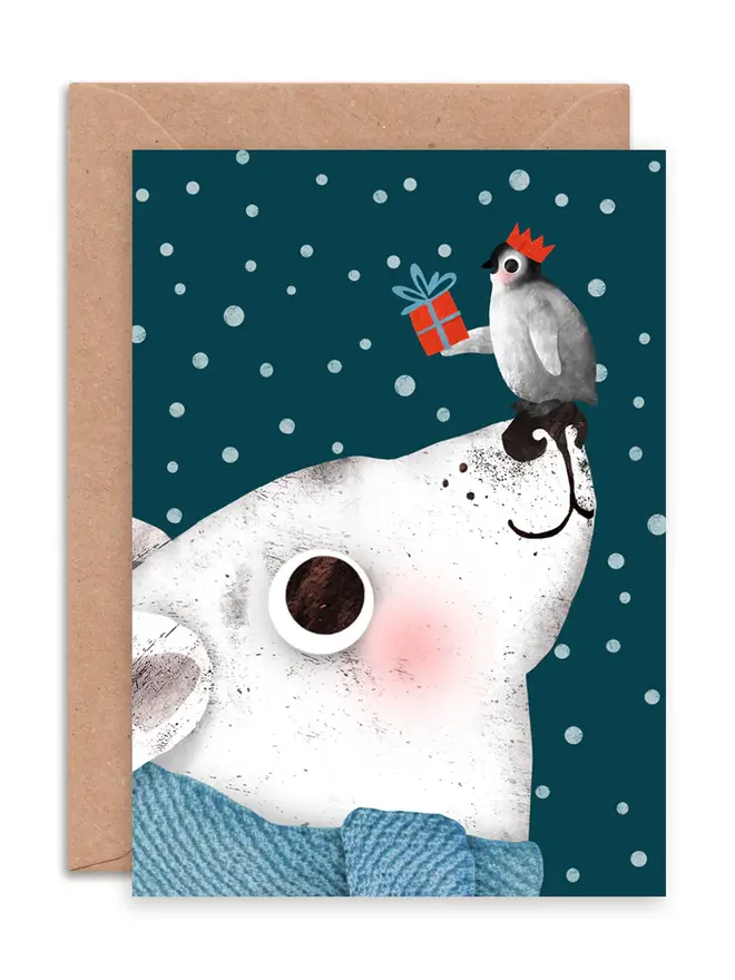 christmas animals card pack
