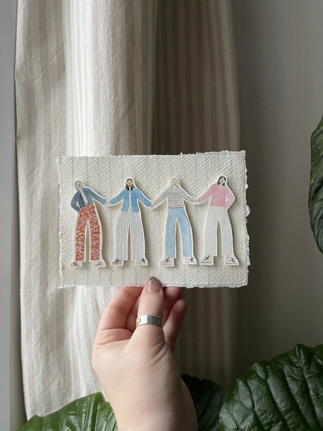 Friendship Group Custom Portrait