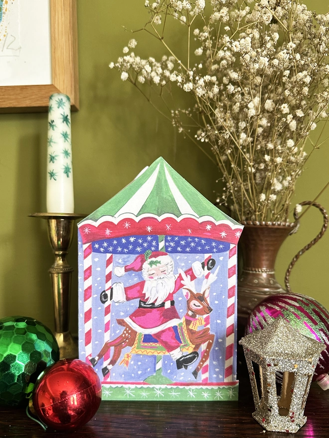 santa christmas card
