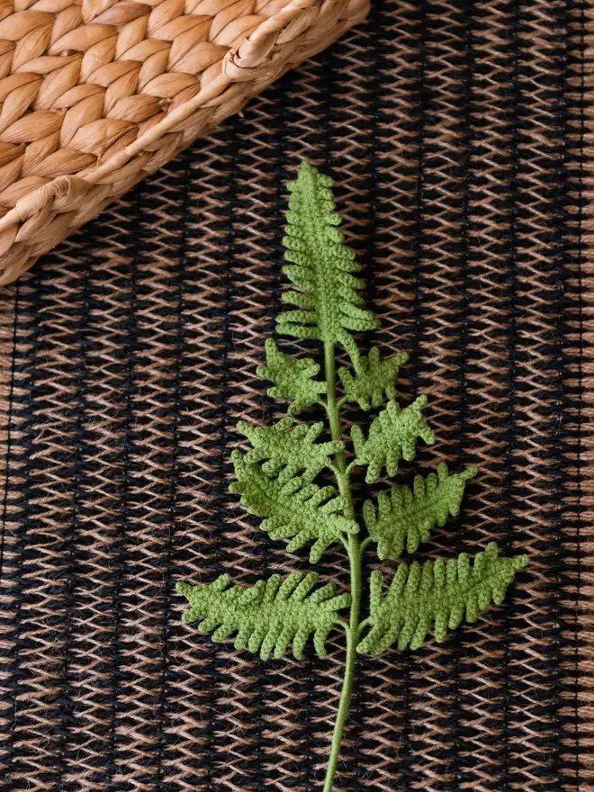 The Way to You Crochet Flower Fern