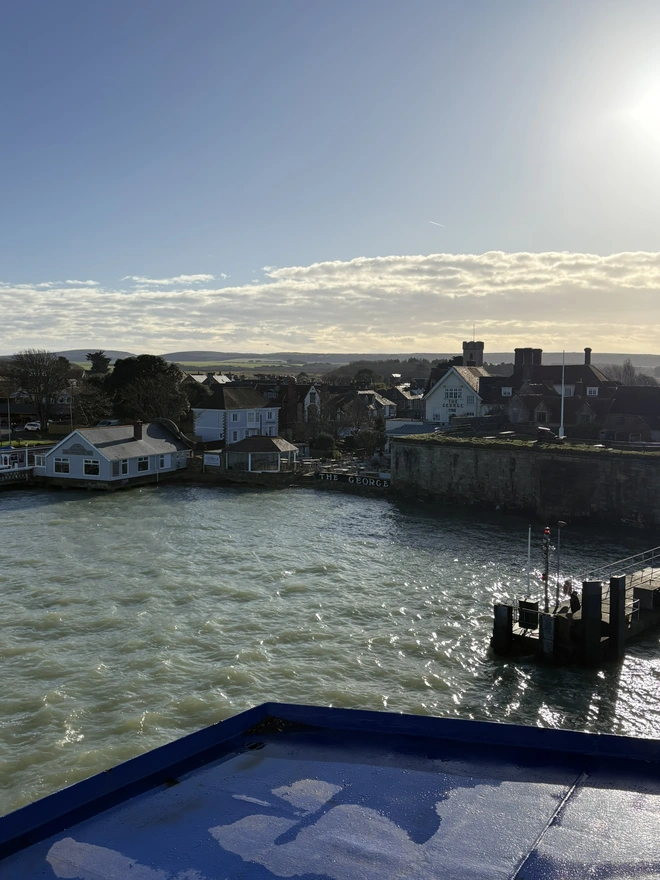 Arriving in Yarmouth
