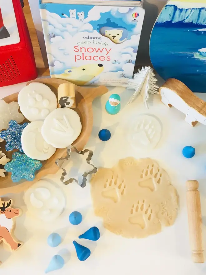 Winter Playdough (Pack Of 3)