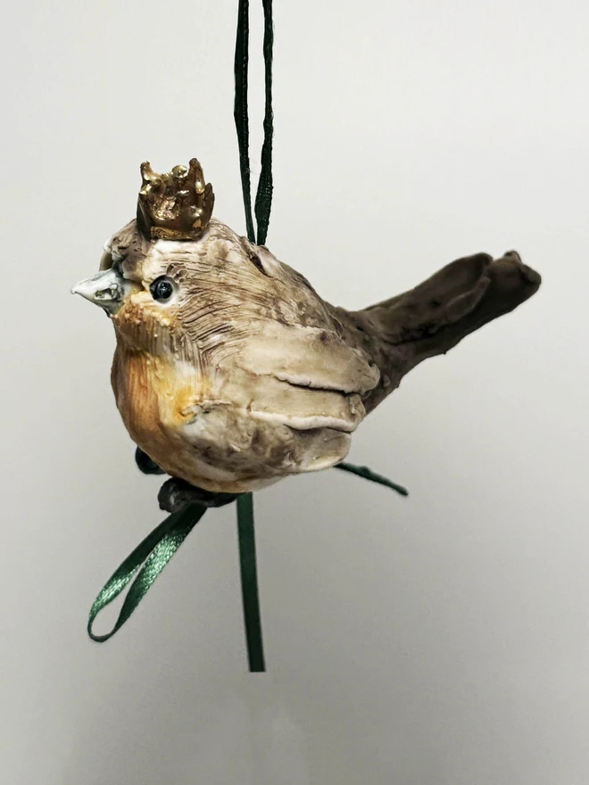 robin, bird, british wildlife, decoration, porcelain