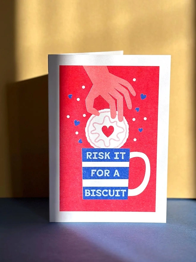 'Risk It For A Biscuit' Card