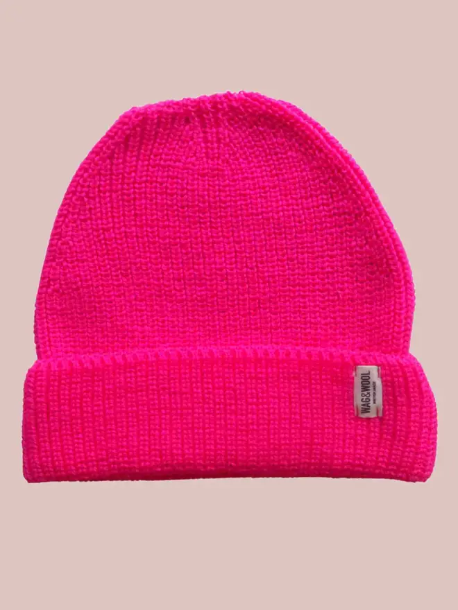 british wool beanie hat