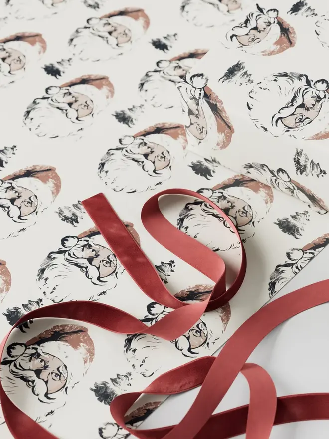 Santa Wrapping Paper