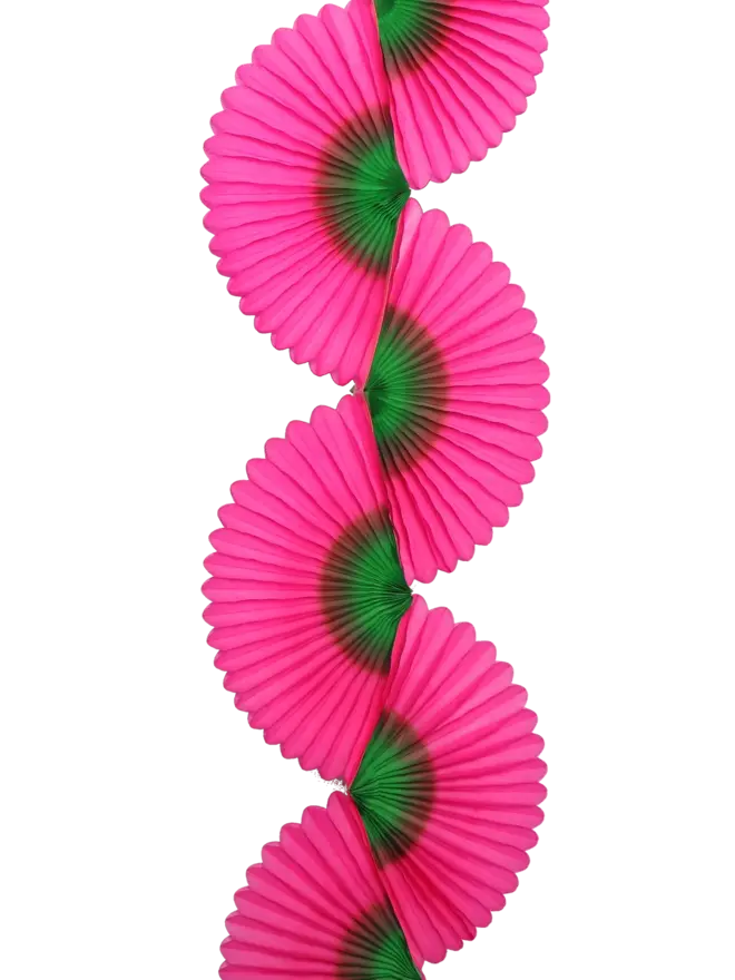 Two-Tone Fan Garland 