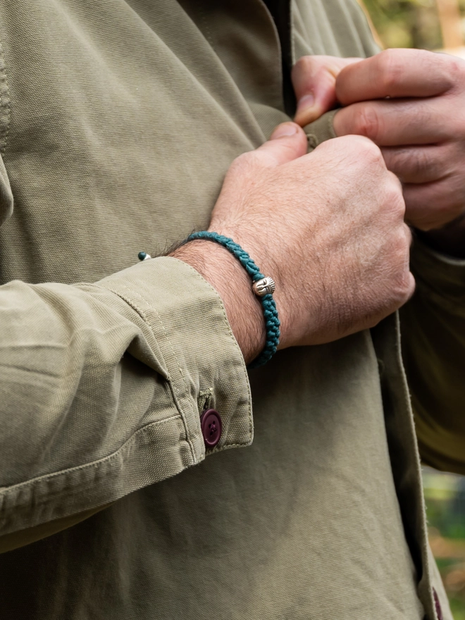 green buddha bracelet