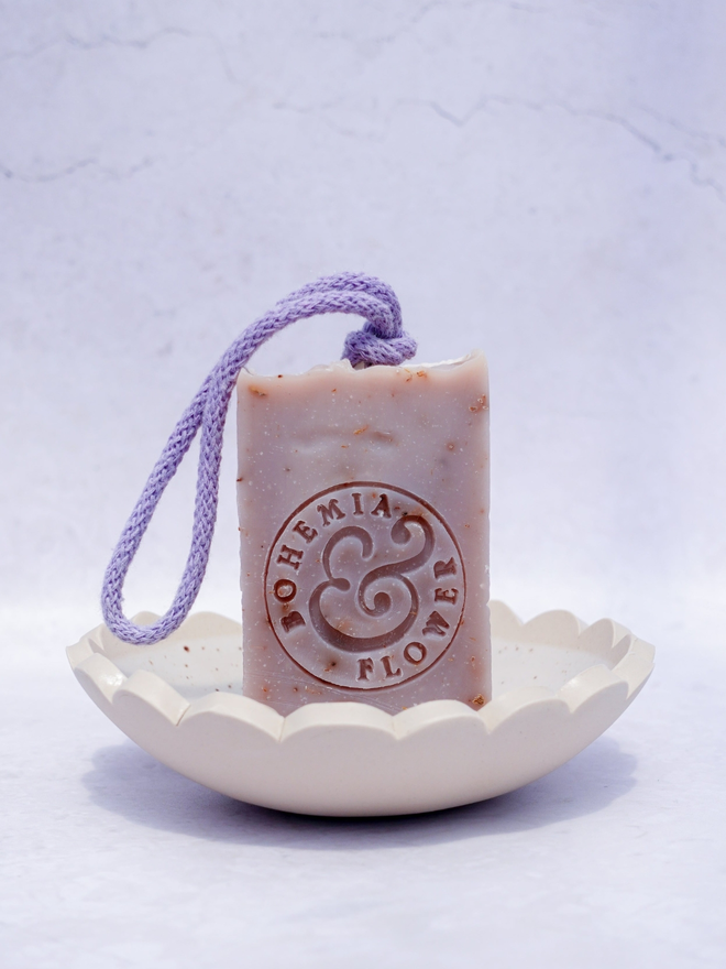 Lavender, Fennel & Patchouli Mountain Soap On A Rope