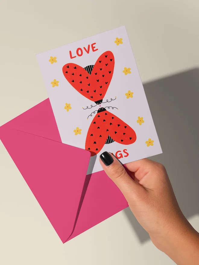 'Love Bugs' Love Card
