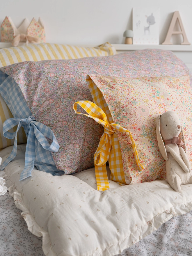 Personalised Liberty Fabric Cushion