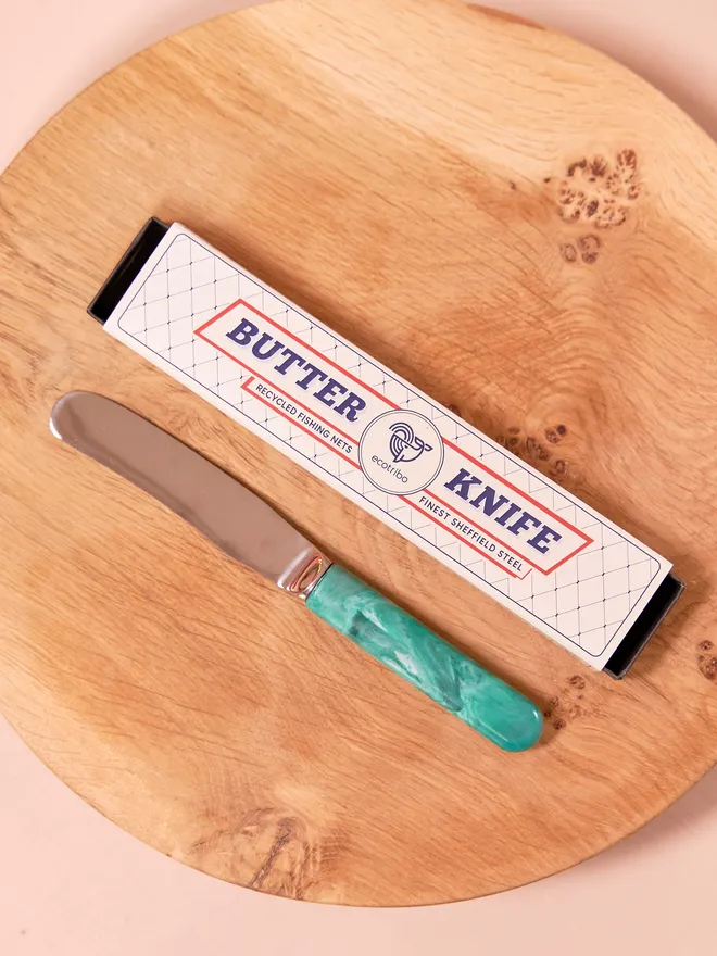 Recycled Plastic Butter knife Light green 