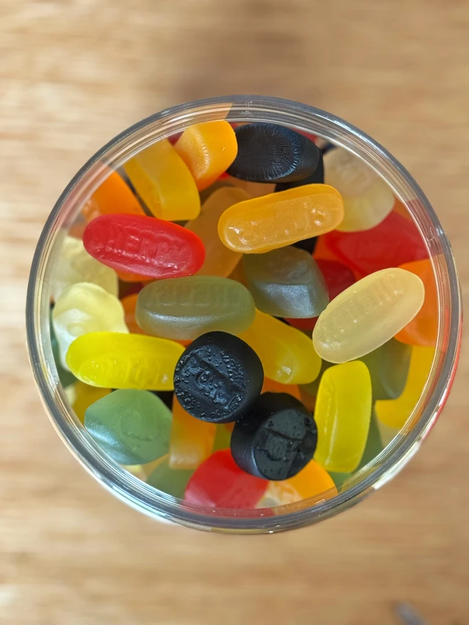 fathers day, grandad, grandfather, wine gums, candyhouse