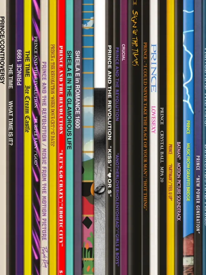  large prince vinyl artwork