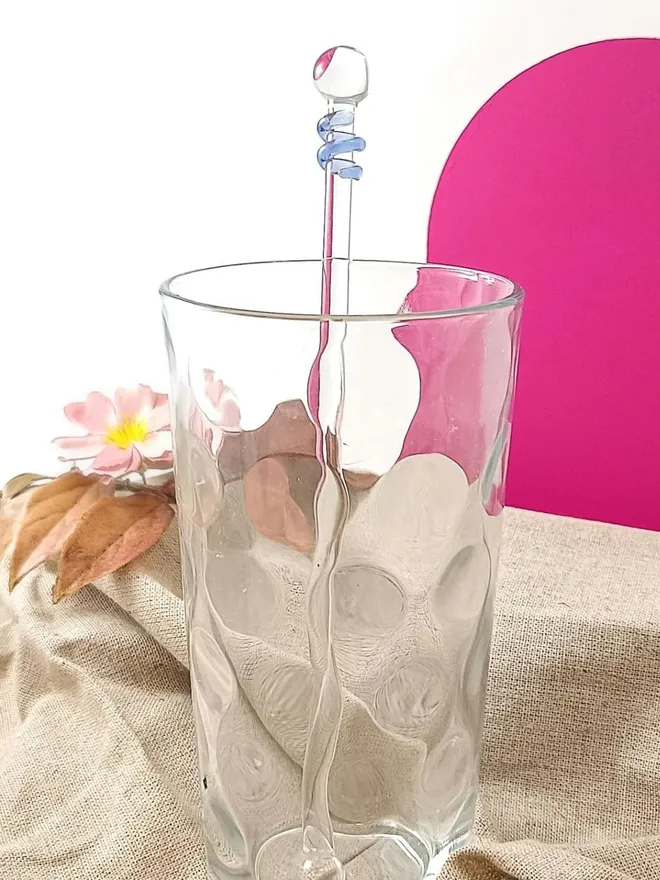 Reusable Glass Drinks Stirrer