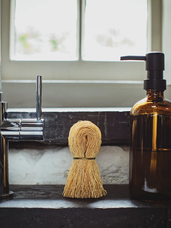 Pot Scrubber - Brass