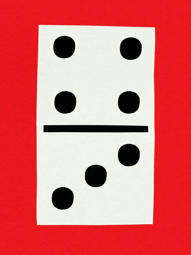 'Domino' Print