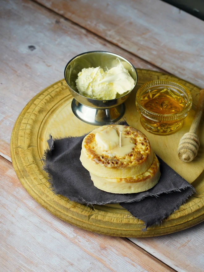 Crumpet Candles 