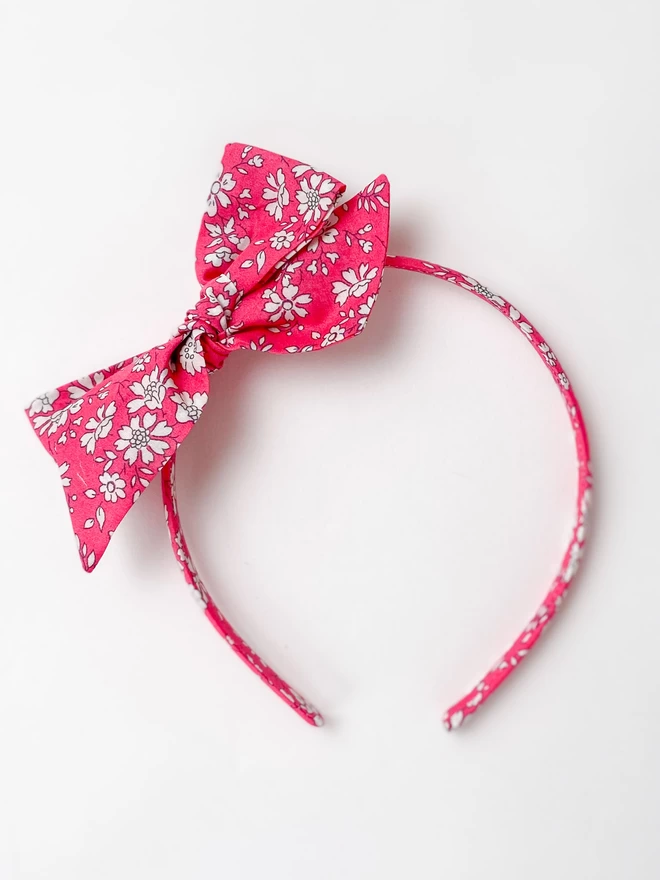 Liberty Alice Band in pink