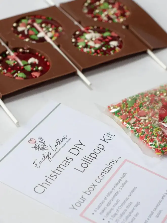 Christmas Lollipop Making Kit