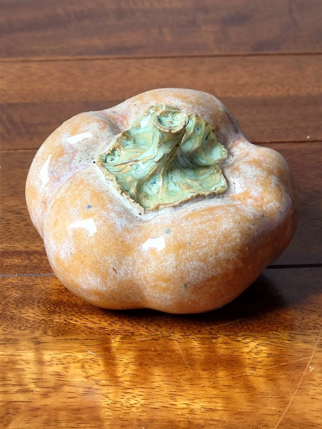 Pumpkin cane topper home decor