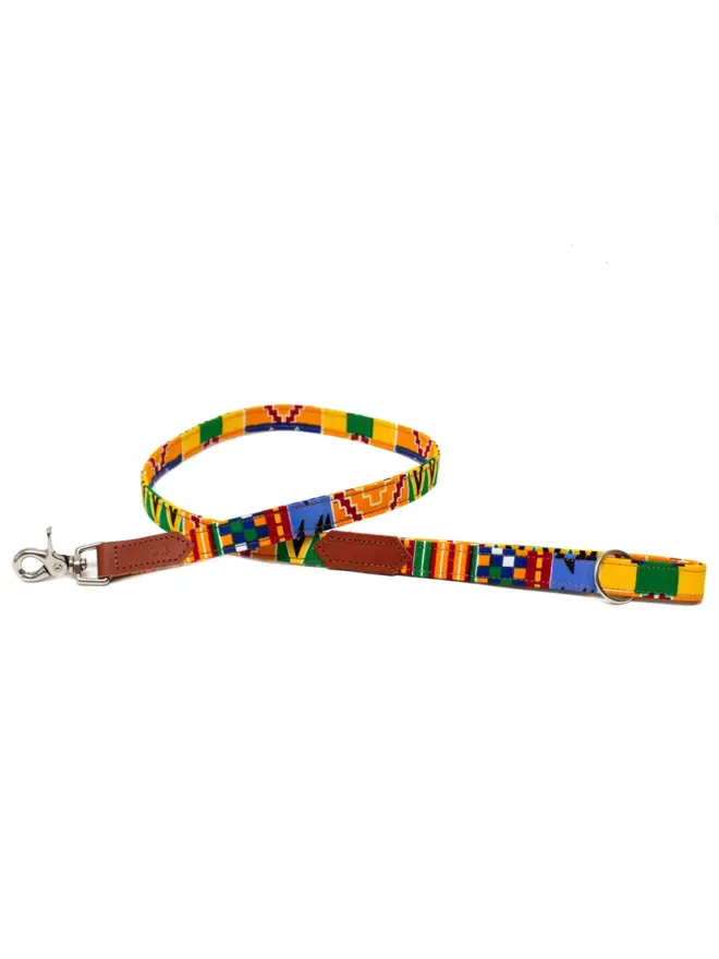 Kente classic dog lead