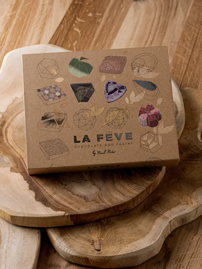 Jewel chocolate box - luxury packaging