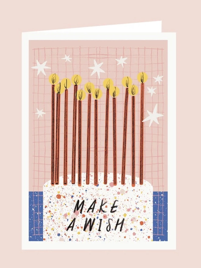 'Make A Wish' Birthday Card