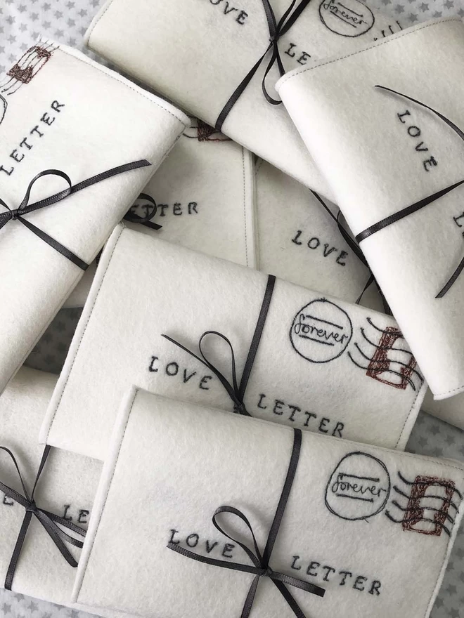 a pile of Love Letters