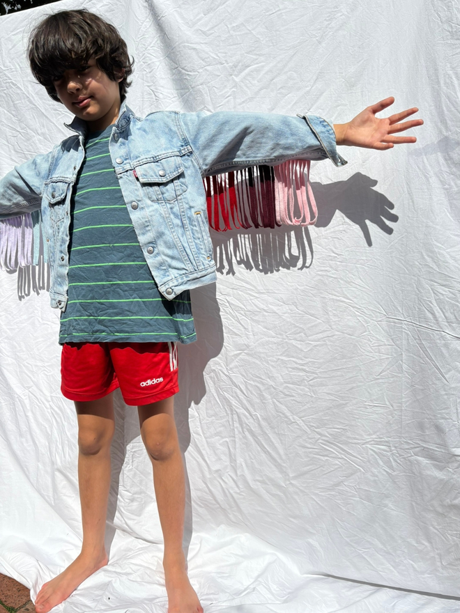 Upcycled Vintage Denim Jacket