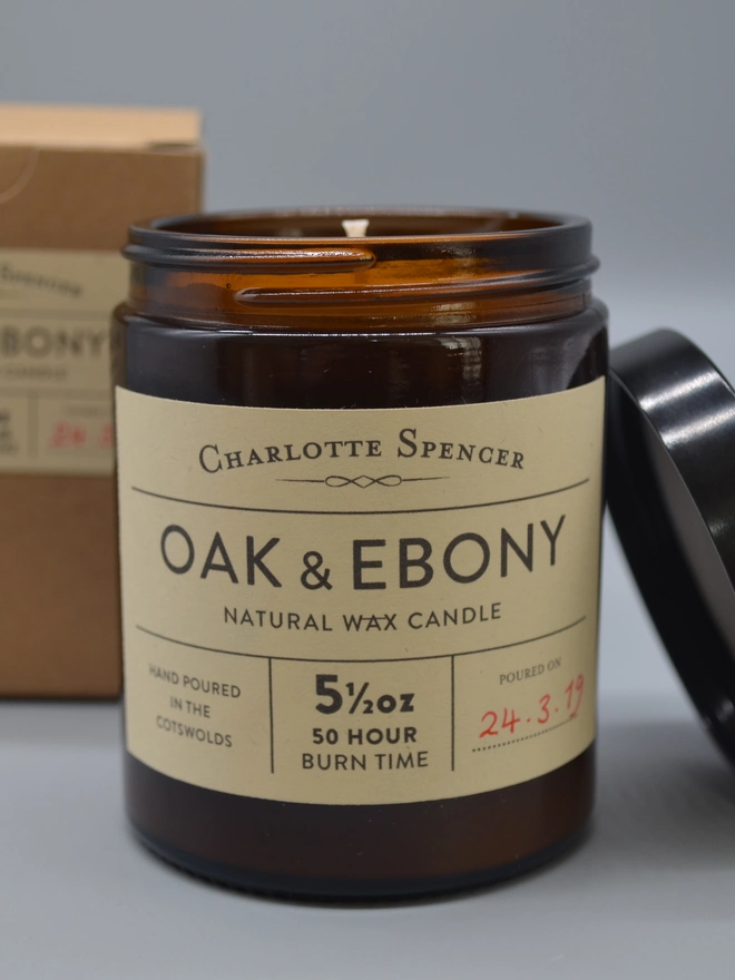 Oak & Ebony Candle 