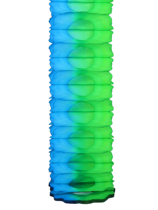 Two-Tone Garland 4m, Grass & Azure