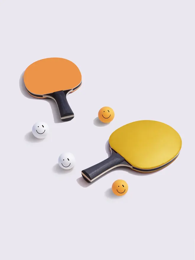 Citrus - Ping Pong Set of Bats and Balls