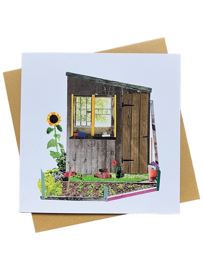 allotment shed card