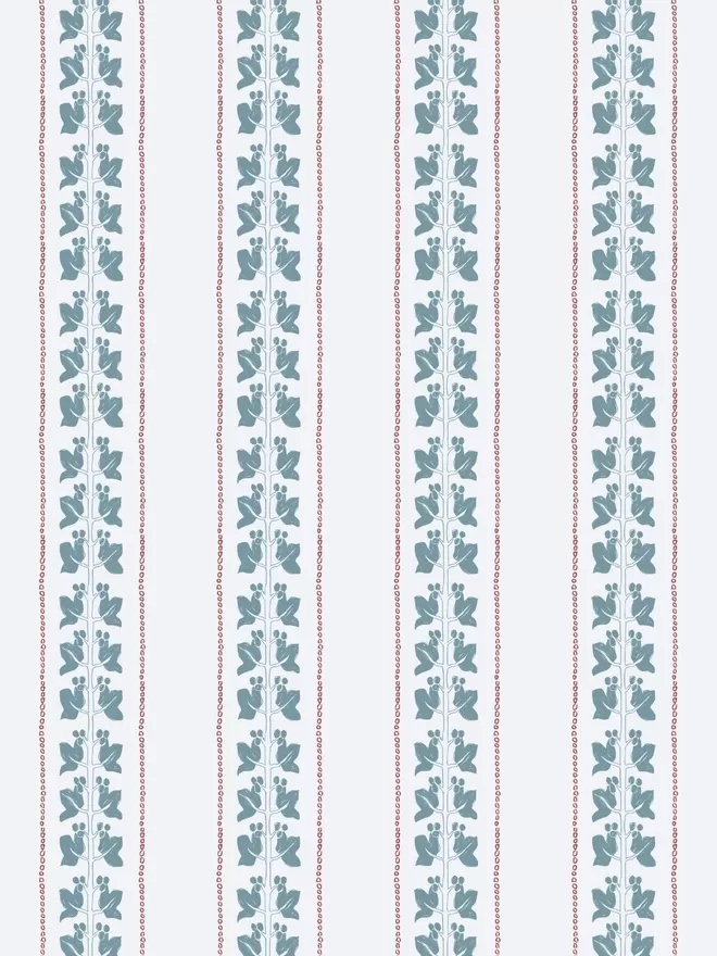 Annika Reed Studio Ivy wallpaper pattern.