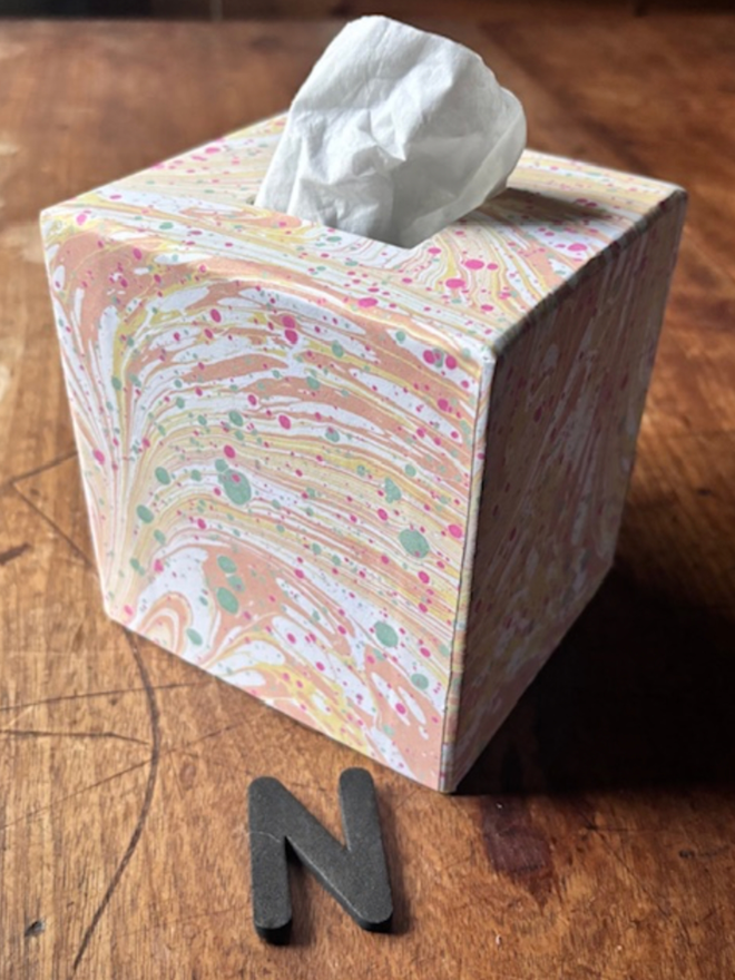 Tissue Box. A tissue box in N.
