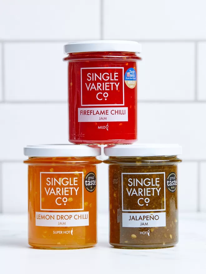 Single Variety Co Chilli Jams