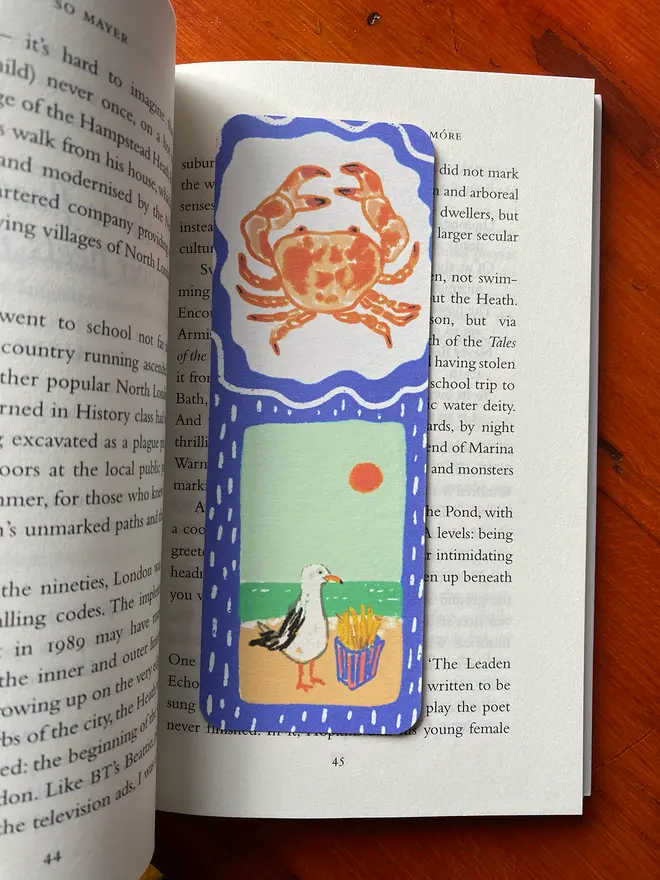 Seagull bookmark