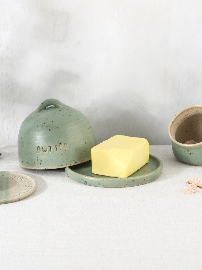 Eucalyptus Butter Dish