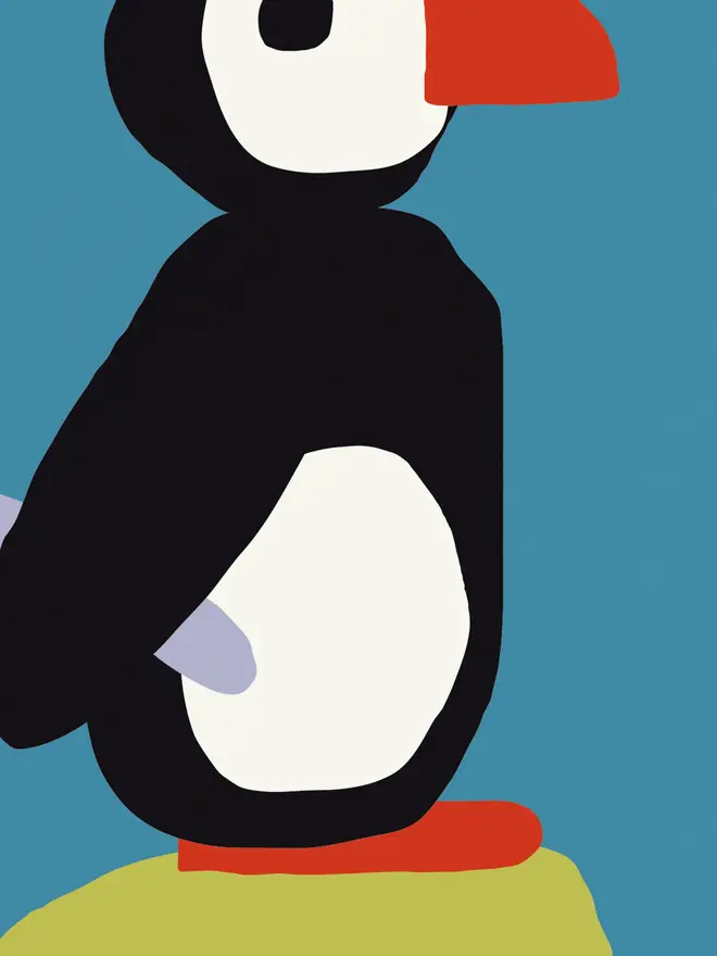 'Puffin' Print