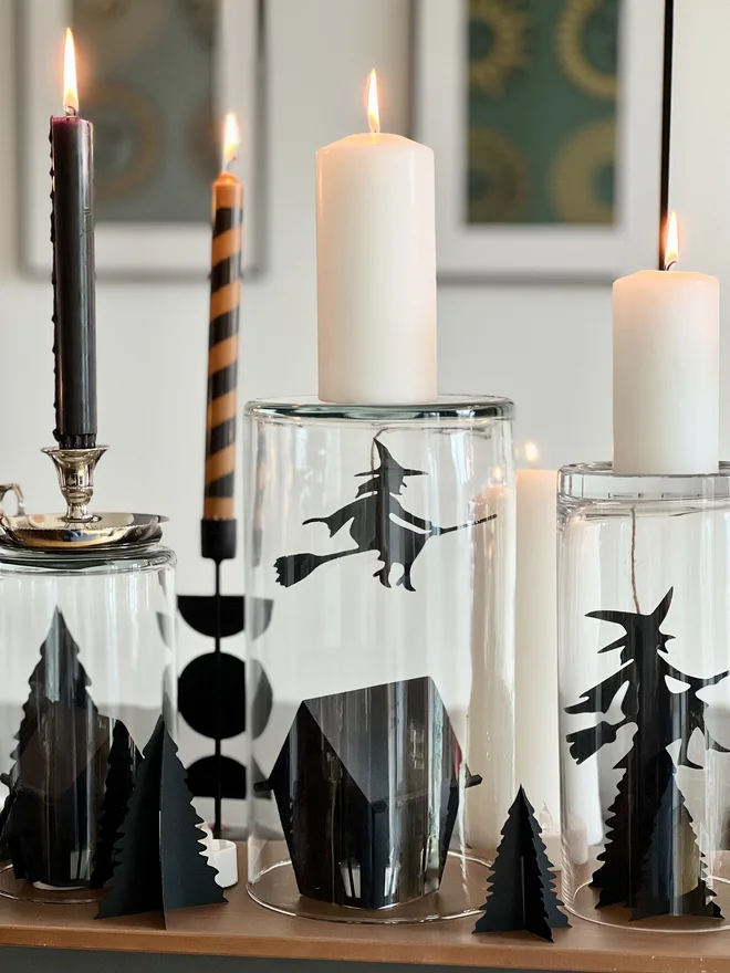halloween witchy kitchen decoration